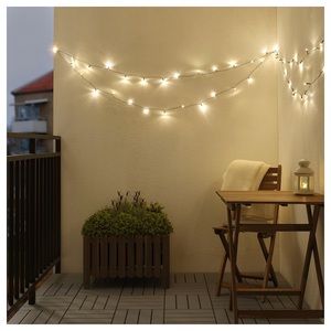 SET OF 2 IKEA LED string lights